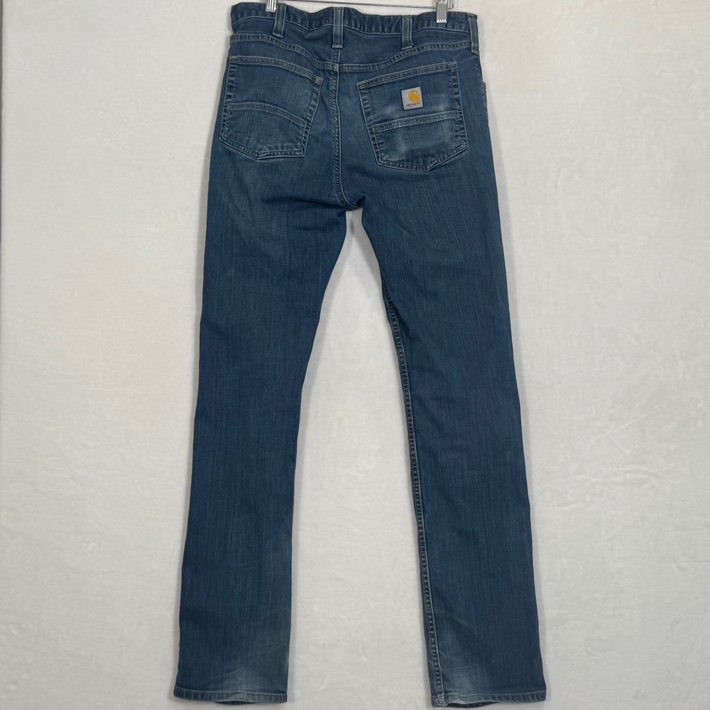 Carhartt Blue Straight Fit Jeans 33x34